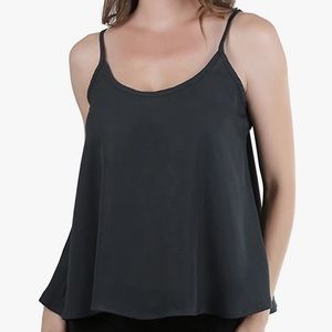 NWT Active USA Black Spaghetti Strap Top
